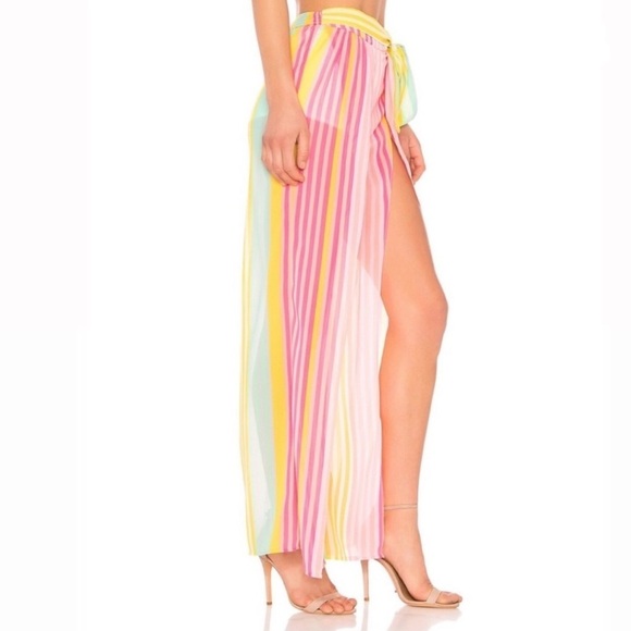 NWT REVOLVE MAJORELLE Dallas Pant Sherbert S - Picture 4 of 13